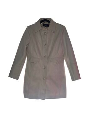 Coalition LA Light Gray Double Breasted Pea Coat - Women’s Size XL - EUC